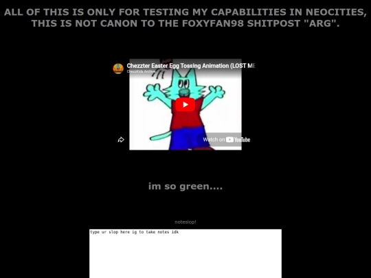 testing screenshot