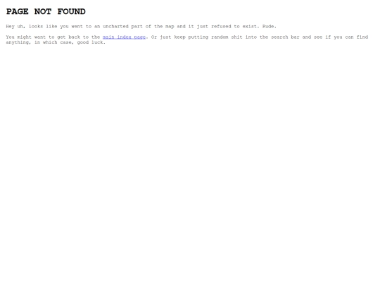 not_found screenshot