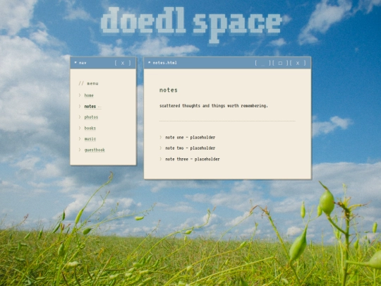 notes screenshot