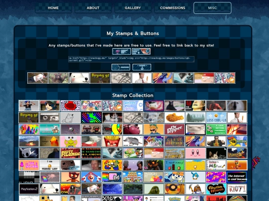 misc/stamps screenshot