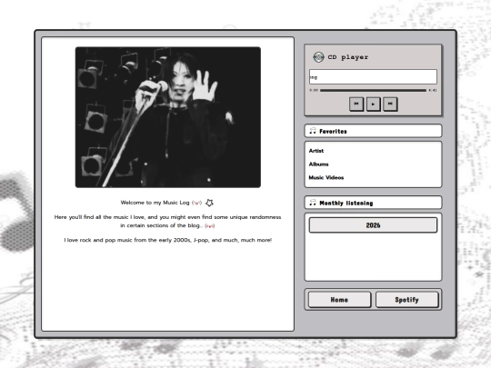 musiclog screenshot