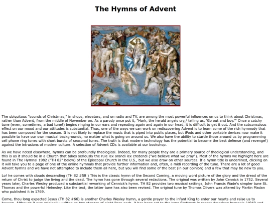 hymns screenshot