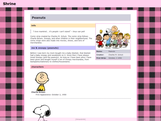 peanuts screenshot