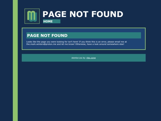 not_found screenshot
