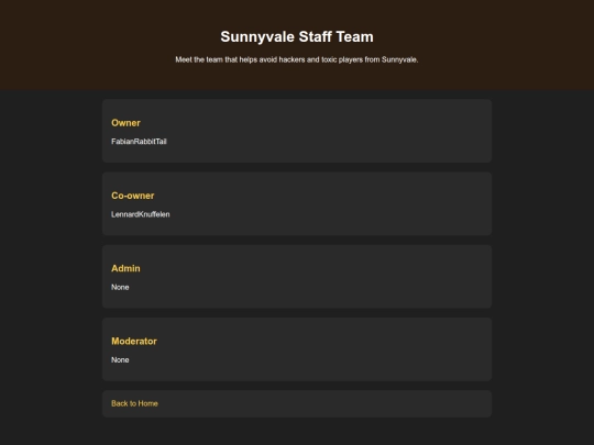staff screenshot