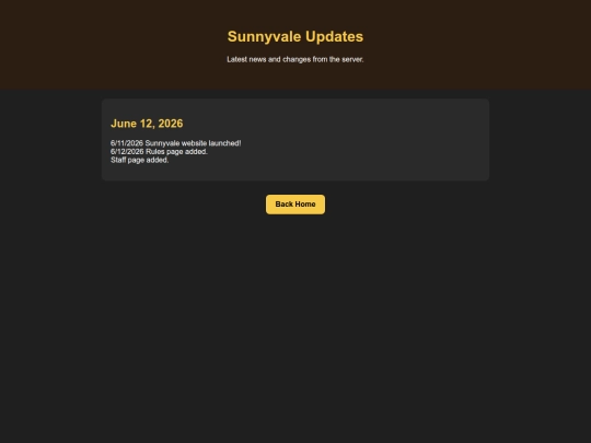 updates screenshot