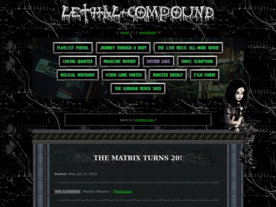 system-logs/the-matrix-turns-20 screenshot