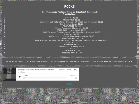rocks screenshot