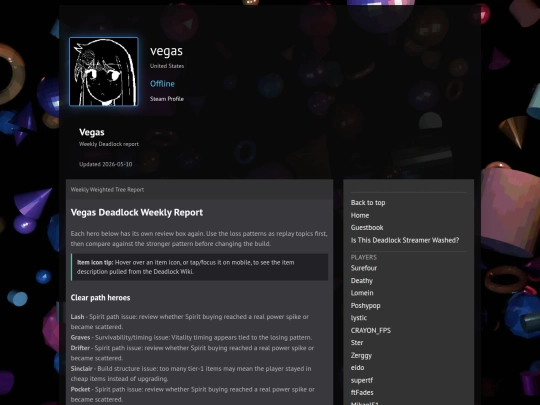 deadlockGamers/Vegas screenshot