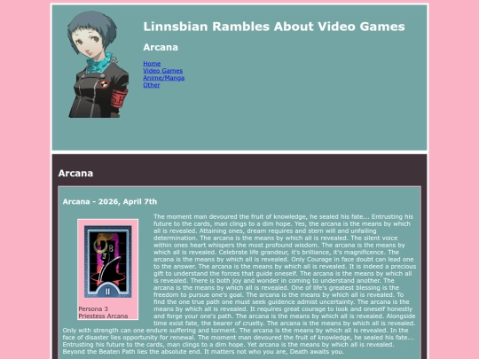 rambles/videogames/arcana_test screenshot