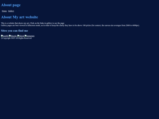 Website Folder/SimpleWebpageAbout screenshot