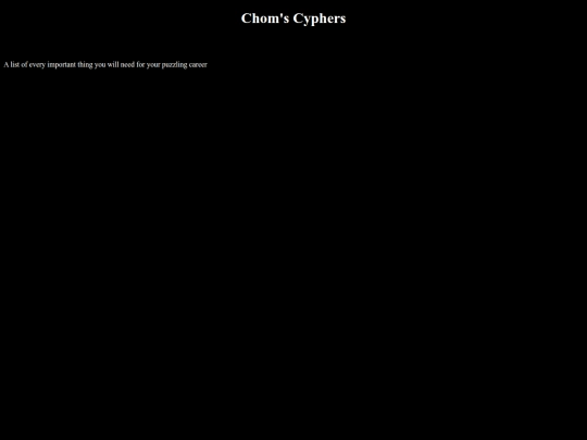 chom/chom screenshot