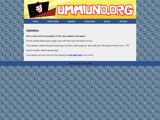 Updates screenshot