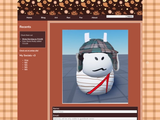 message screenshot