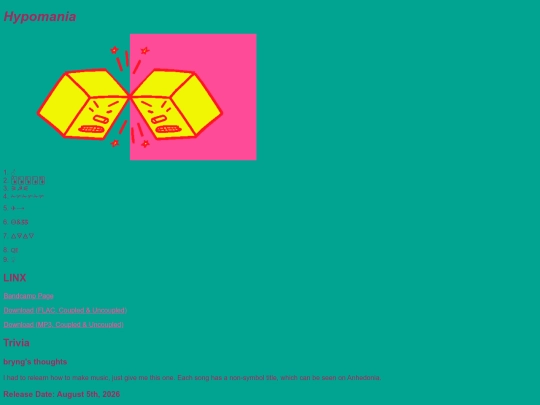 kollaps/hypomania screenshot