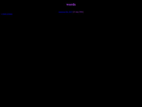 words screenshot