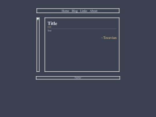 blog/template screenshot
