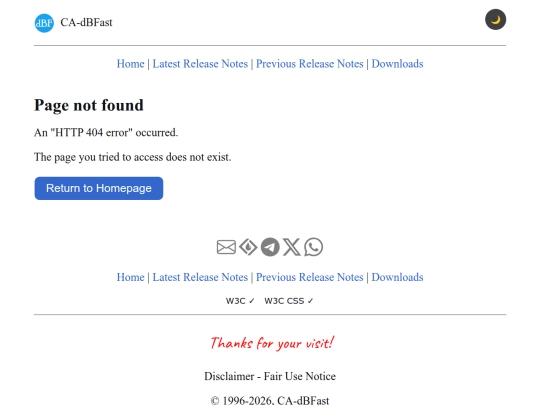 site/not_found screenshot