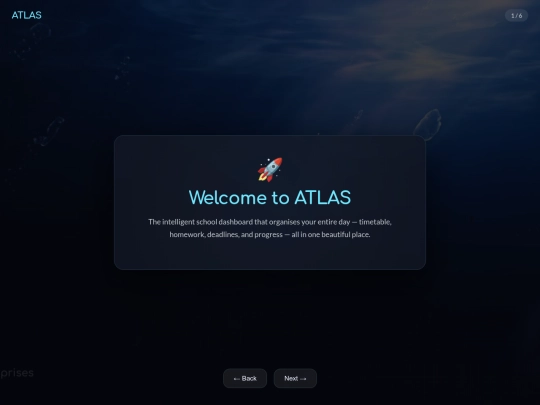 atlas-tutorial screenshot
