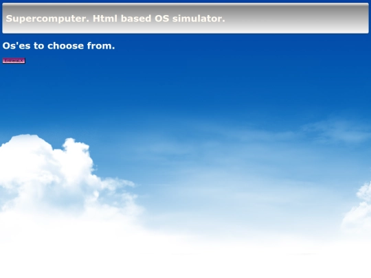 supercomputer screenshot