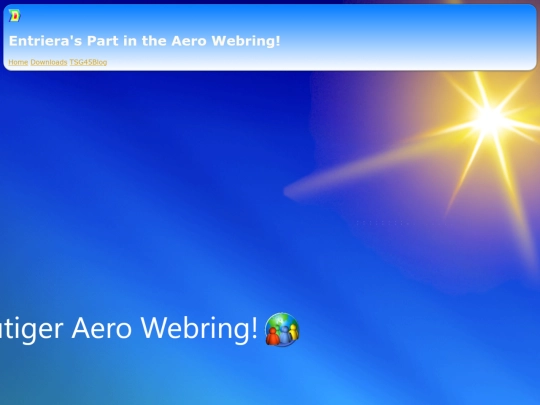 webringsite screenshot