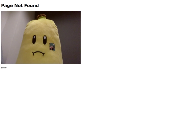 not_found screenshot