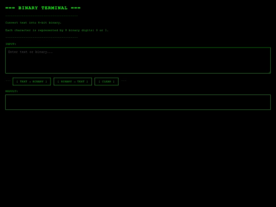 cipher/binary screenshot