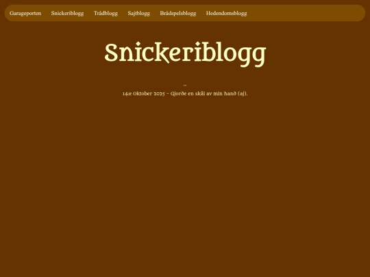 snickeriblogg screenshot