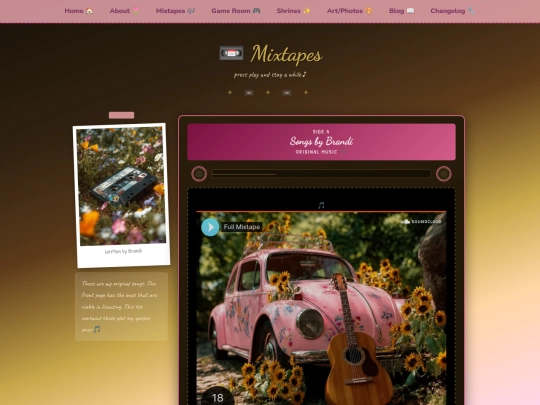 mixtapes screenshot