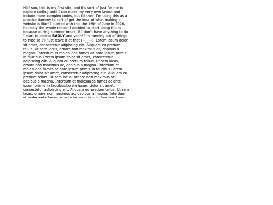 test screenshot