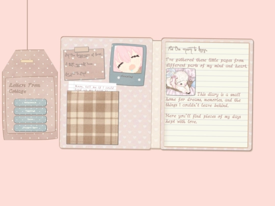 diary screenshot