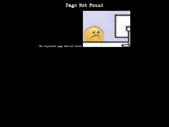 not_found screenshot