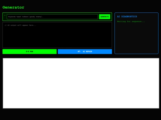 Generator screenshot