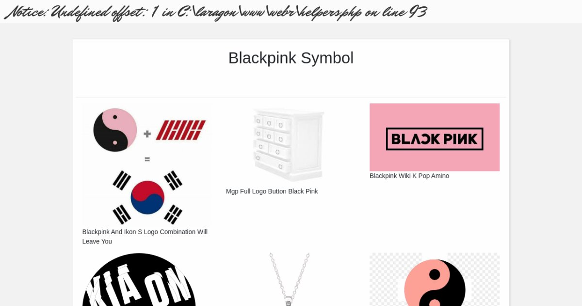 Blackpink Symbol