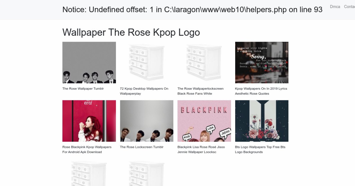 Wallpaper The Rose Kpop Logo