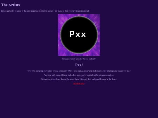 artists screenshot