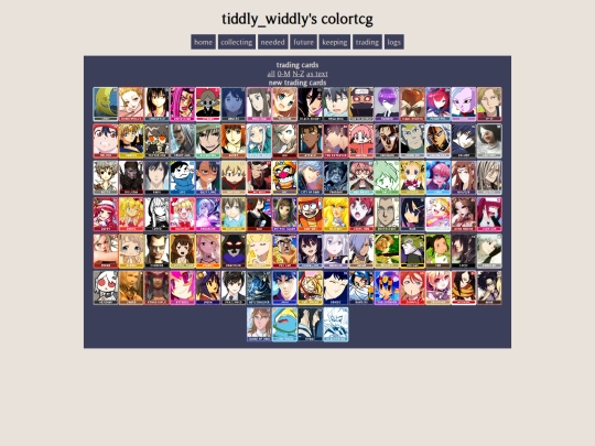 tradingcards screenshot