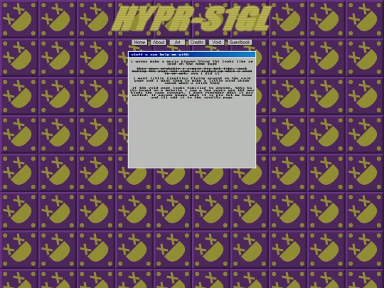 help screenshot