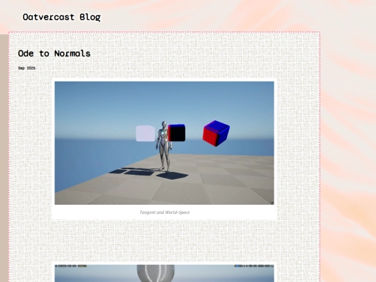 Post_OdeToNormals screenshot