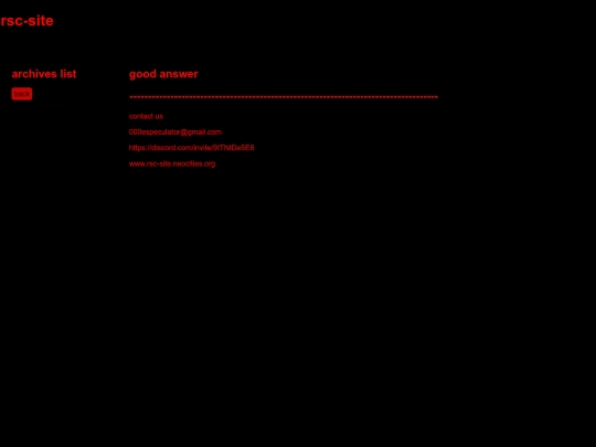 contact screenshot