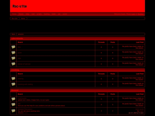 forum screenshot