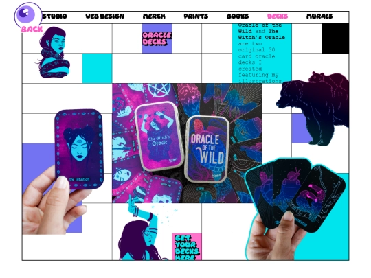 pages/studio/oracle screenshot