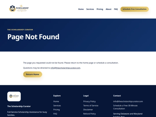 404 screenshot