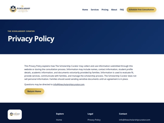 privacy-policy screenshot
