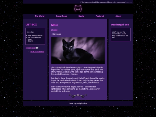 ABOUT screenshot