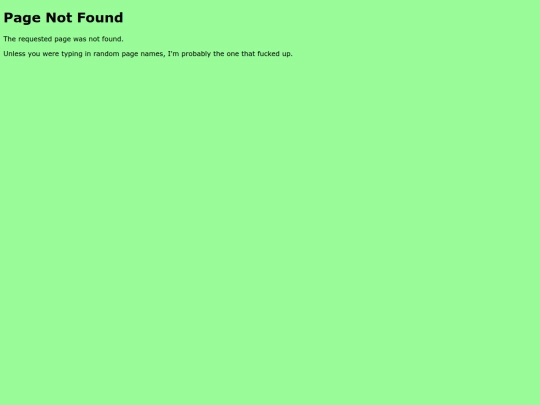 not_found screenshot