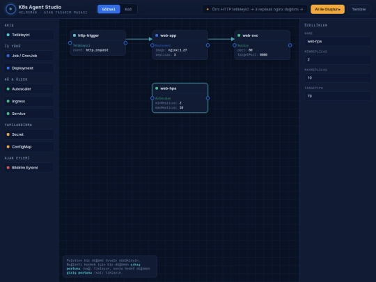 k8sagentstudio screenshot