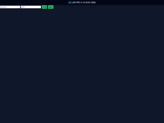 labproxcloudsim screenshot