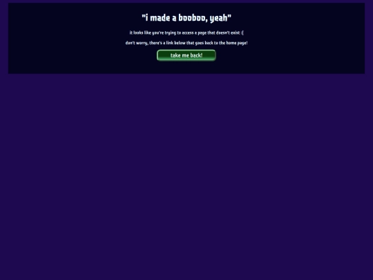 not_found screenshot