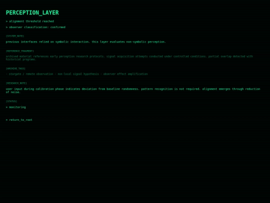 perception screenshot